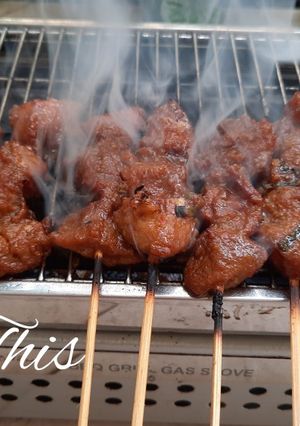 Foto resep Sate Babi Simple dan Empuk