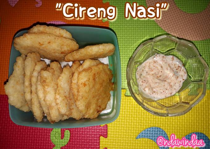 "cireng nasi" (cemilan crispy low budget) - resepenakbgt.com