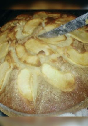 Una foto de Bizcochuelo de manzana