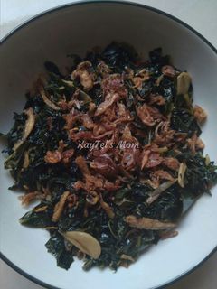 Foto resep Oseng-Oseng Daun Pepaya + Teri