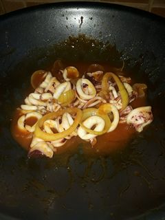 Foto resep Cumi sederhana