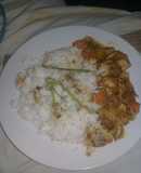 Pollo guisado con salsita 🤗😍