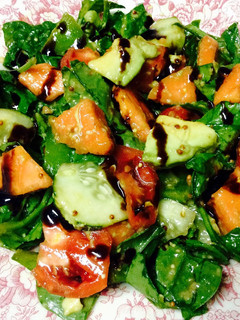 Una foto de Ensalada Detox vegana/vegetariana