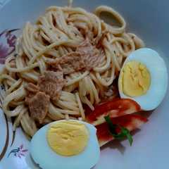 รูปของ Instant Spaghetti Carbonara