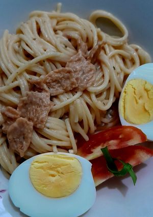 Foto resep Instant Spaghetti Carbonara