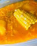 Sopa 🍜 de pollo 🍗 a lo cubano 🙂