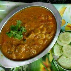 A picture of Besan Ke gatte.