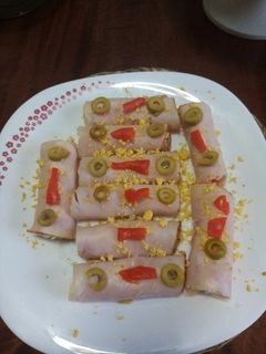 Una foto de Canelones fríos a mi estilo