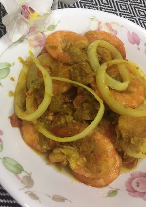 Gambar Udang goreng berlado