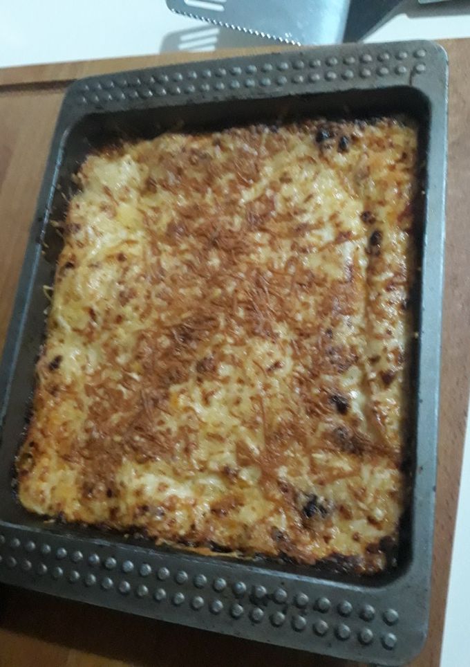 Una foto de Lasaña de atún