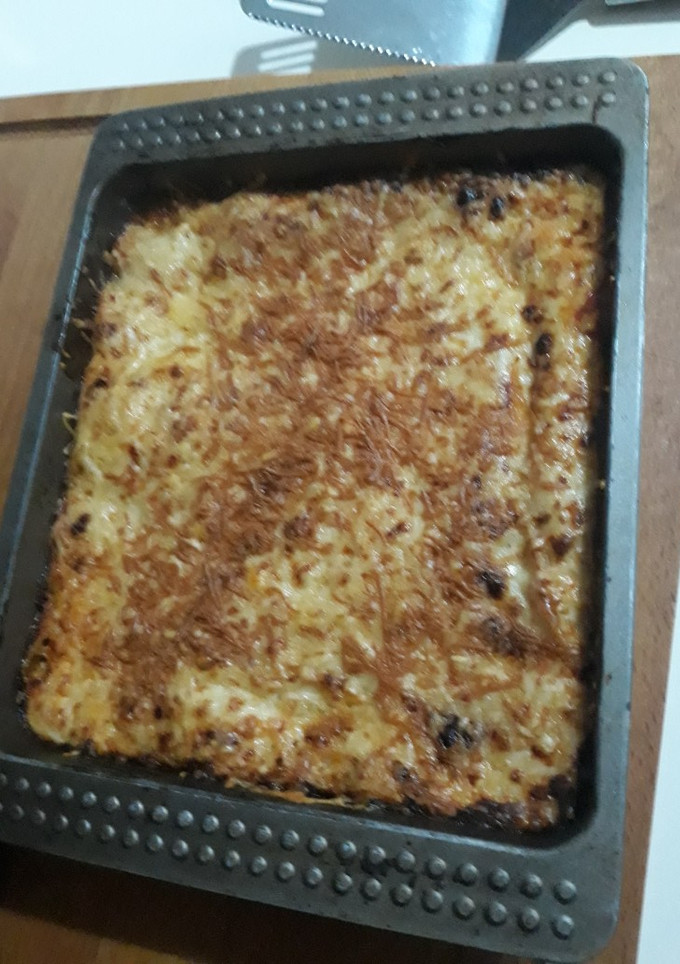 Una foto de Lasaña de atún