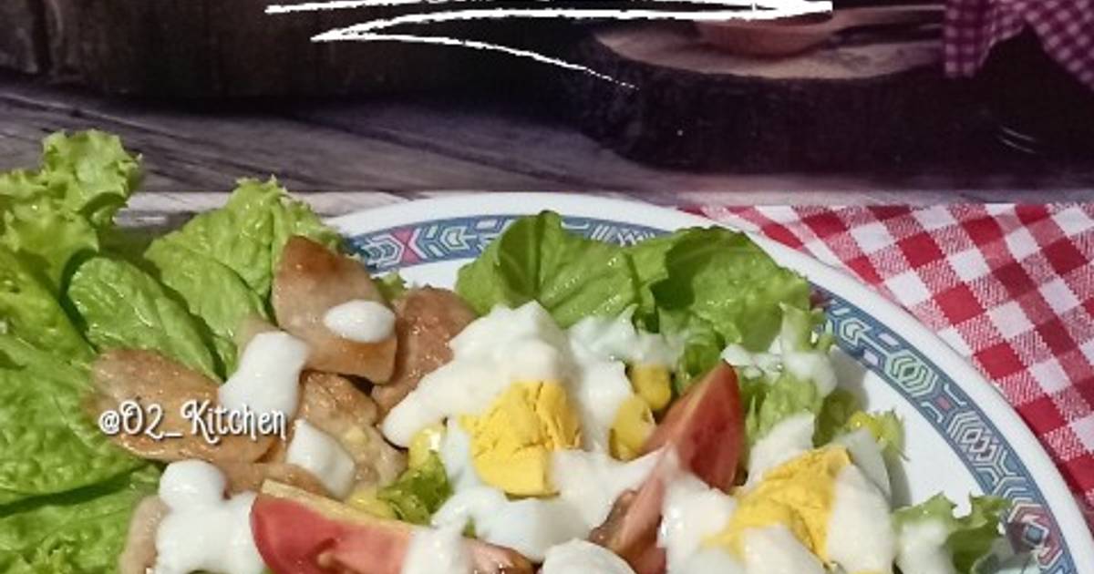 116 resep caesar salad enak dan mudah Cookpad