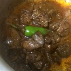 A picture of Chicken liver gravy.