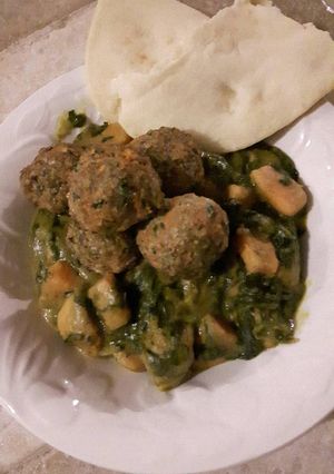 A picture of Garam masala meatballs.