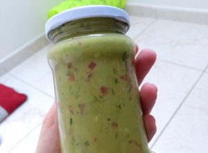 Una foto de Conserva de guacamole