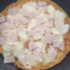 Una foto de Pizza egg