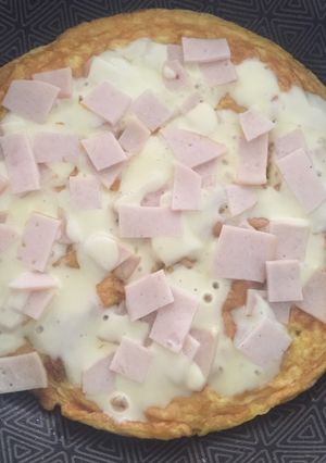 Una foto de Pizza egg
