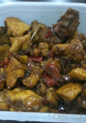 Foto resep Ayam kecap+saus tiram masak kilat