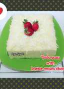 Bolu Susu Kukus Super Lembut (with butter cream cheese)