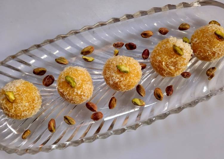 Step-by-Step Guide to Prepare Perfect Mango coconut ladoo