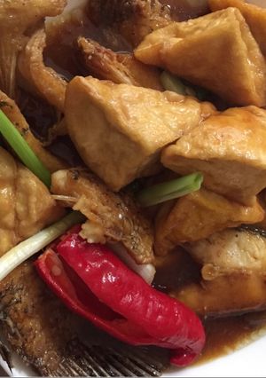 Foto resep Ikan gurame tahu tausi