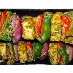A picture of Tava Paneer Tikka.