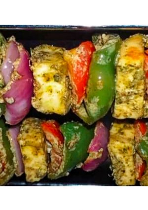 A picture of Tava Paneer Tikka.