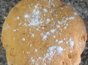 Una foto de MASA CASERA CON PIMENTÓN DULCE🤩💯 (para Tarta, Empanada gallega, pascualina o Quiche)CROCANTE🤗