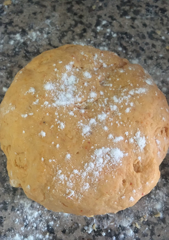 Una foto de MASA CASERA CON PIMENTÓN DULCE🤩💯 (para Tarta, Empanada gallega, pascualina o Quiche)CROCANTE🤗