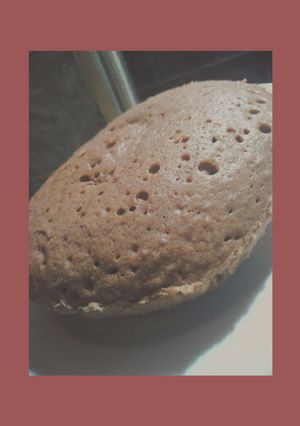 Una foto de Bizcochuelo de chocolate en microondas