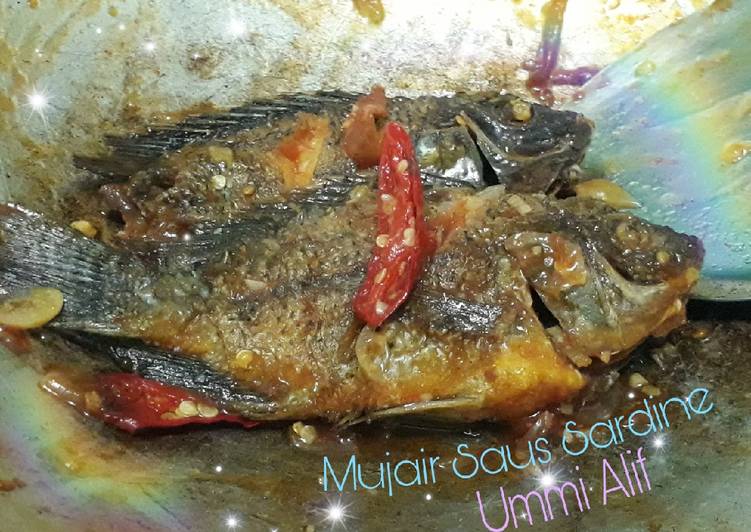 Ikan Mujair Saus Asam Manis/Sardine Non MSG