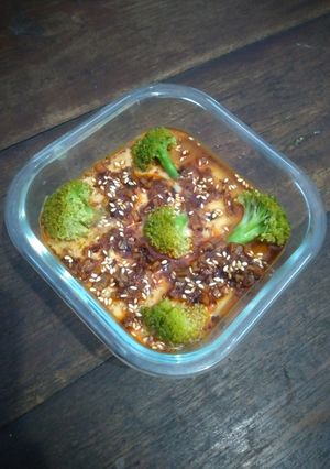 Foto resep 287. Brokoli saus tiram dan tim telur