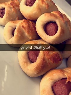 صورة لوصفة اصابع الفطائر النقانق