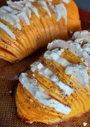 Une photo de Butternut au chèvre