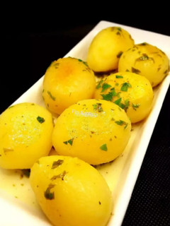 Una foto de Patatas al limón (receta rápida)