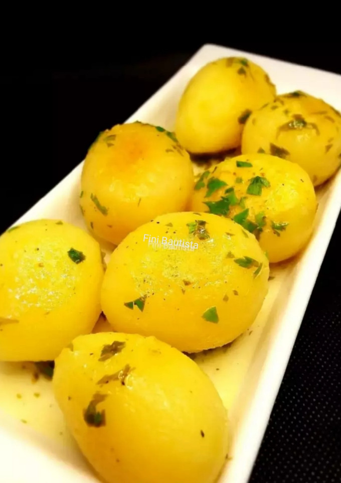 Una foto de Patatas al limón (receta rápida)