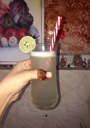 A picture of Homemade Limca.