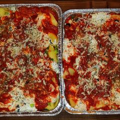 A picture of Mike's EZ Cheesy Manicotti.