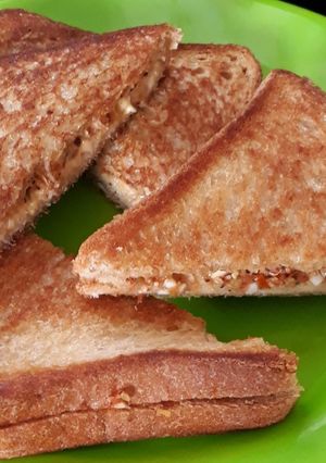 A picture of Paneer Sandwich.