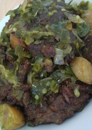 Foto resep Dendeng lambok lado hijau