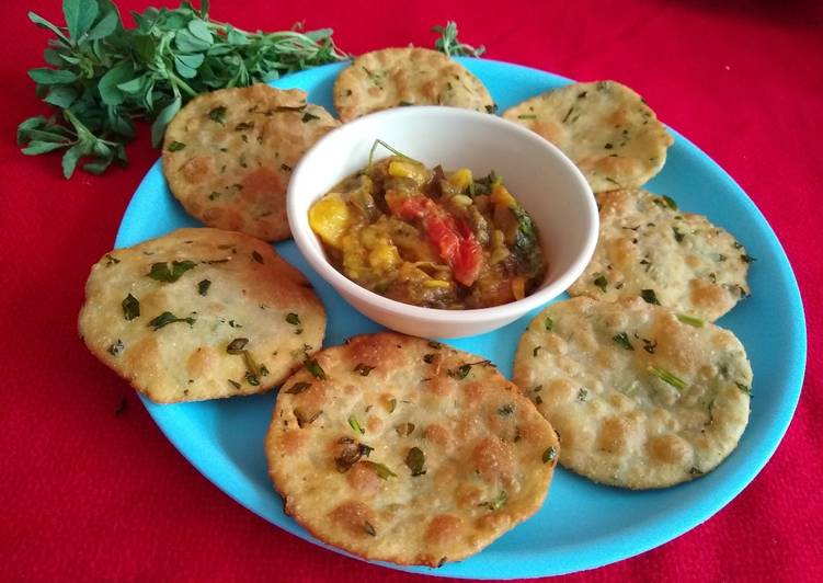 Recipe of Favorite Methi kachori