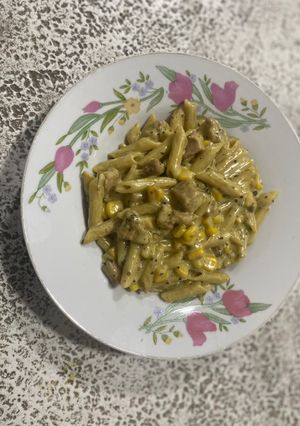 صورة لوصفة باستا البيستو