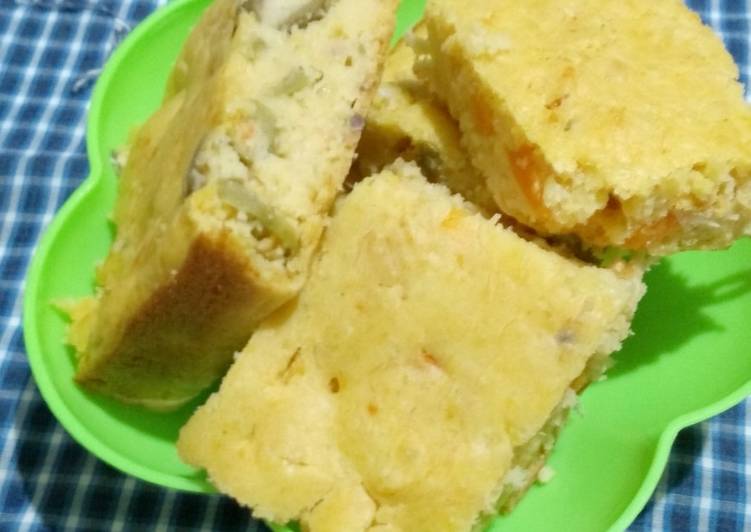 Torta salgada massa recheada