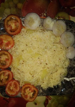 A picture of Fried rice.