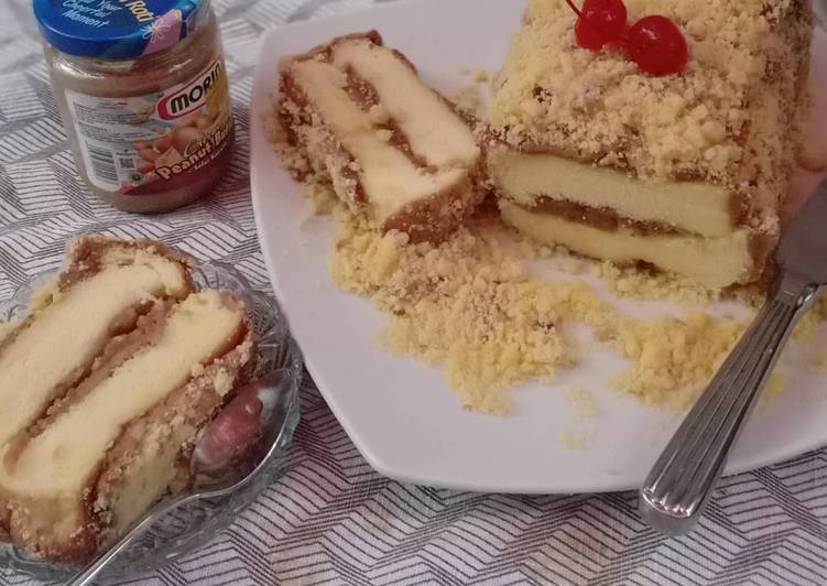 Peanut crumble cake ala ala SS 💕