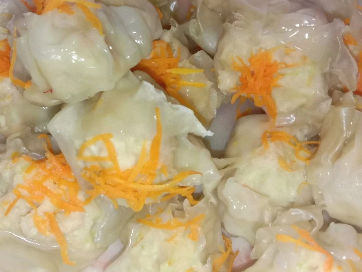 Cara Simple Menyiapkan Resep  Dimsum ayam udang yang Enak Banget, Lezat