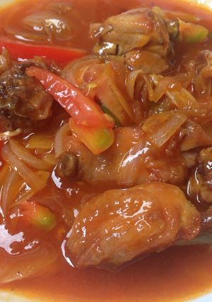 Foto resep Ayam Saus Padang