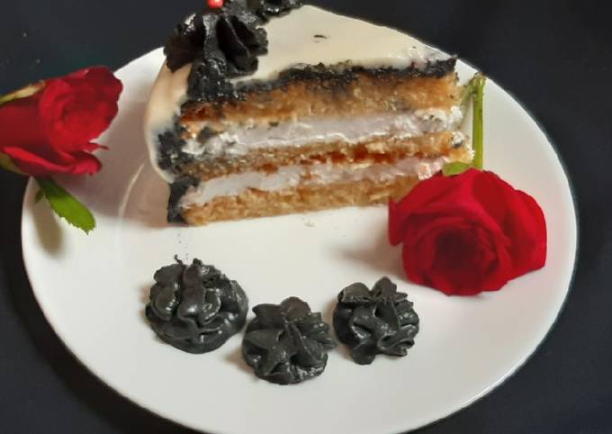 Recipe of Quick Black and white chocolate cake