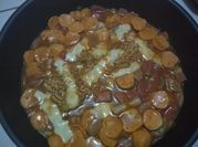 Gambar topokki dan daging