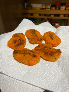 Una foto de Nuggets de zanahoria